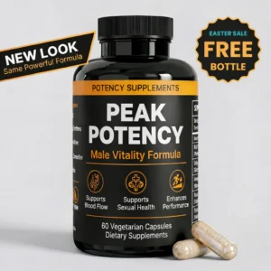 Potency Supplements Peak Potency Male Vitality Formula