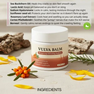 VULVA BALM MOISTURIZING REFRESHING SOOTHING CREAM