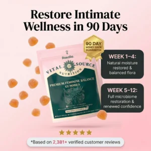 Rosalia Vital Source Premium Feminine Balance Gummies