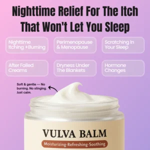 VULVA BALM MOISTURIZING REFRESHING SOOTHING CREAM
