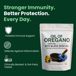 Oil of Oregano with Black Seed Oil SoFigra Dietary Supplement