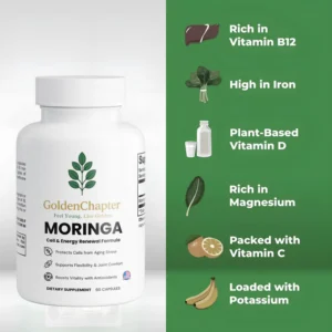 GoldenChapter Moringa Cell & Energy Renewal Formula