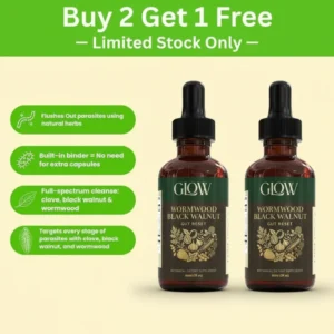 Glow Wormwood Black Walnut Gut Reset