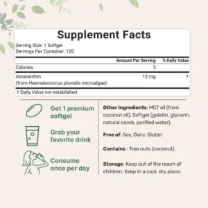 Micro Ingredient Astaxanthin Triple Strength