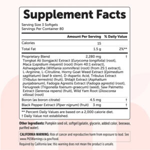 Micro Ingredients Testosterone+ Advanced 15-in-1