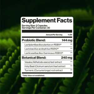 EverNatureCure Lung Support Probiotics