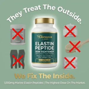 Claranova Labs Elastin Peptide Skin Tightener Supplement