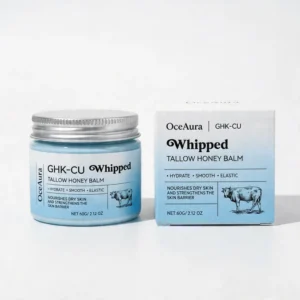 OceAura GHK-CU Whipped Tallow Honey Balm