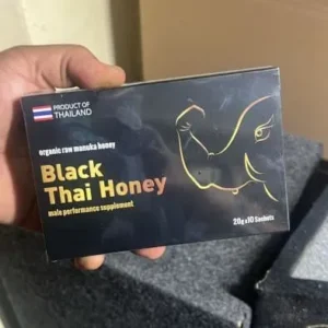 Black Thai Honey Male Performance Supplement Organic Raw Manuka Honey