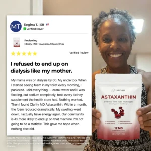 CLARITYMD Astaxanthin Triple Strength Microalgae