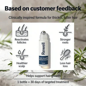 REWELL - Hair Growth Roll-On Serum