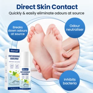 Biancat® Foot Deodorant Odor Spray
