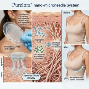 Purelora® Targeted Breast Enhancement Advanced Nano Microneedle Patch
