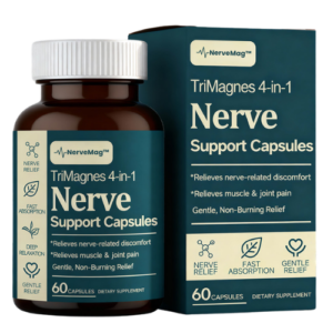 NerveMag TriMagnes 4-in-1 Nerve Support Capsules