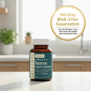 NerveMag TriMagnes 4-in-1 Nerve Support Capsules