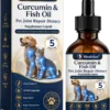 Healrize Curcumin & Fish Oil Pet Joint Repair Liquid