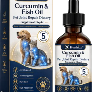 Healrize Curcumin & Fish Oil Pet Joint Repair Liquid