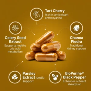 Aveya Uric Acid Purge Celery Seed & Tart Cherry