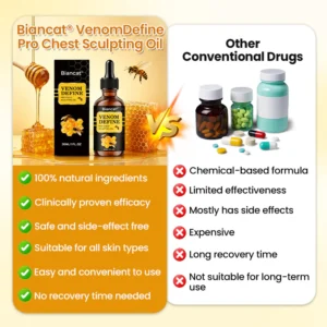 Biancat® VenomDefine Pro Chest Sculpting Oil