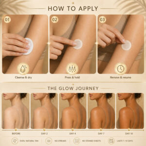 Elmstr Self-Tan Micro-Needle Patch