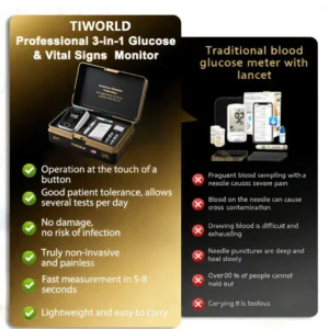 TIWORLD™ Non-Invasive Blood Glucose Monitor