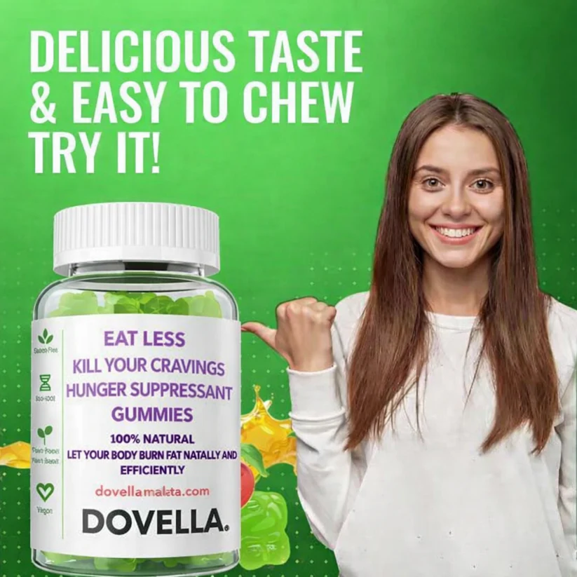 Dovella Eat Less Kill Your Cravings Hunger Suppressant Gummies