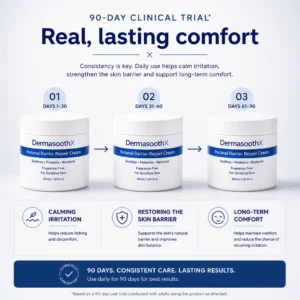 DermasoothX Perianal Barrier Repair Cream