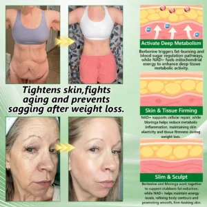 CareUplift Moringa GHK-Cu Berberine NAD+ Patch