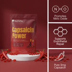 Aurivita Capsaicin Power - Cayenne Pepper Softgels