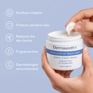 DermasoothX Perianal Barrier Repair Cream