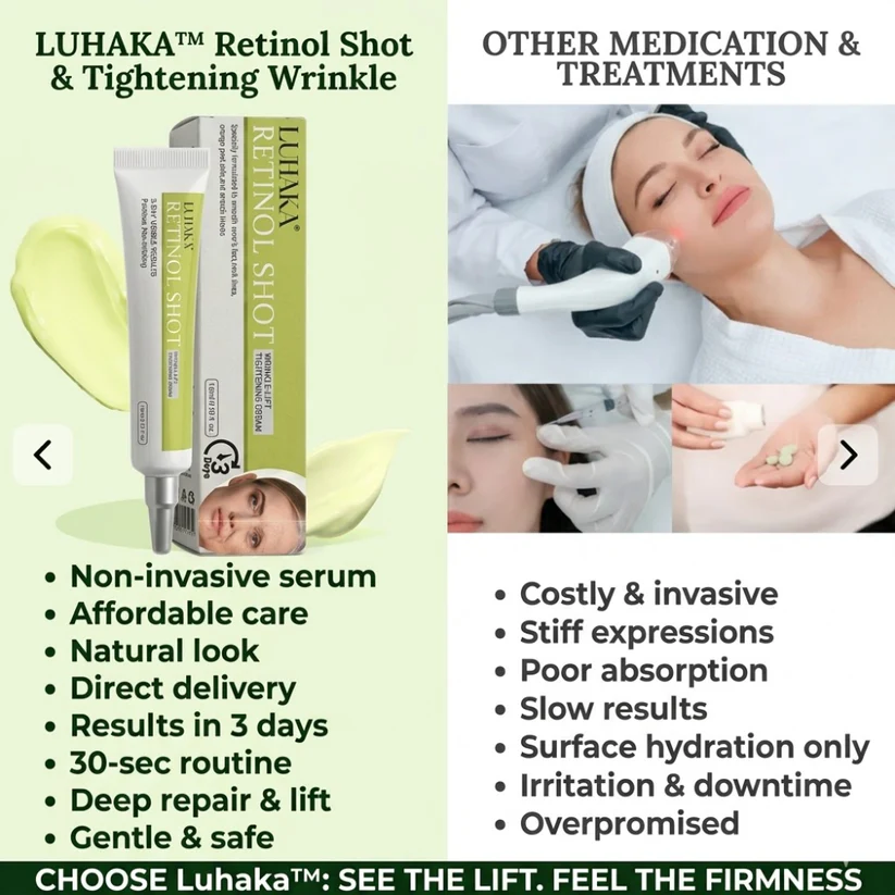 Luhaka Retinol Shot Wrinkle Lift Tightening Cream