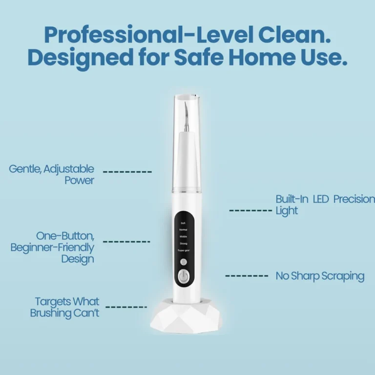 Velmora Ultrasonic Tooth Cleaner Plaque Remover