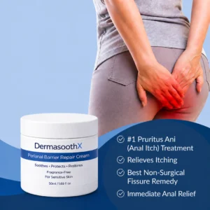 DermasoothX Perianal Barrier Repair Cream