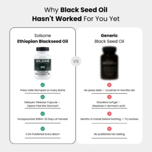 Solsone Ethiopian Blackseed Oil