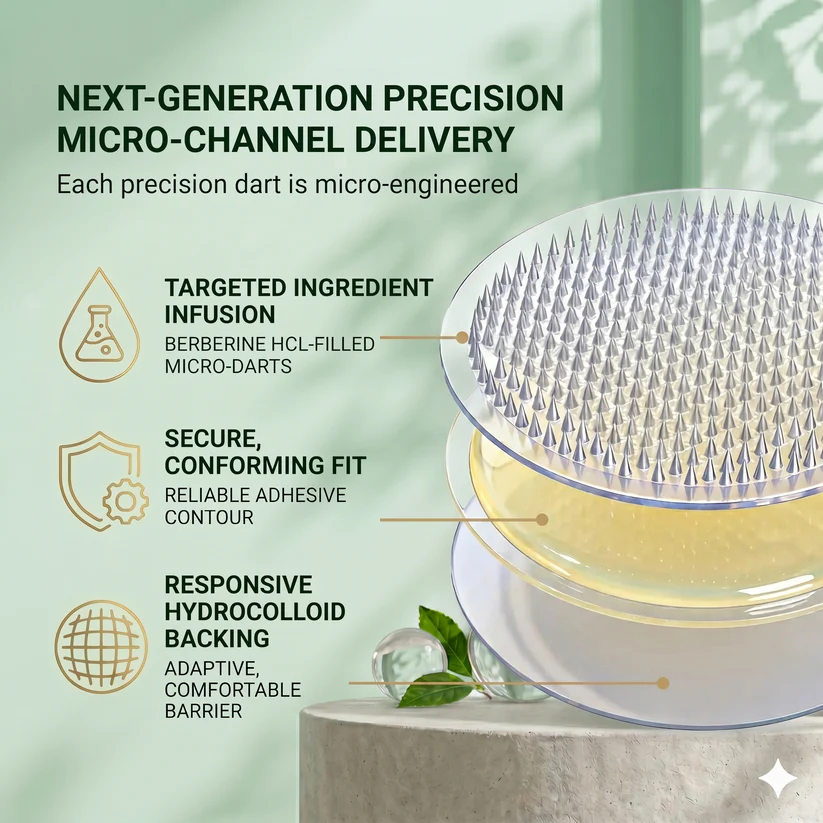 AerisSmile® Berberine 10-in-1 Nano Microneedle Slimming Patch