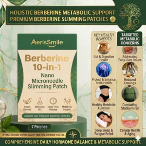 AerisSmile® Berberine 10-in-1 Nano Microneedle Slimming Patch