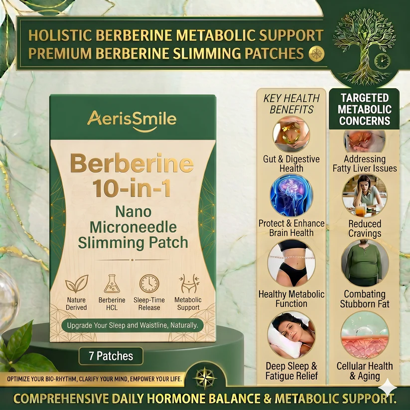 AerisSmile® Berberine 10-in-1 Nano Microneedle Slimming Patch