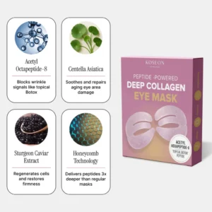 Koseon Peptide-Powered Deep Collagen Eye Mask
