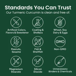 Elm & Herb Pure Turmeric Curcumin 95 Supplement