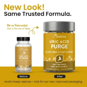 Aveya Uric Acid Purge Celery Seed & Tart Cherry