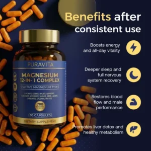 PuraVita Magnesium 12-in-1 Complex
