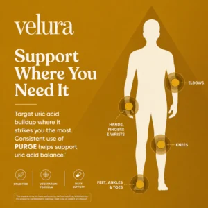 Velura Uric Acid Purge Celery Seed & Tart Cherry
