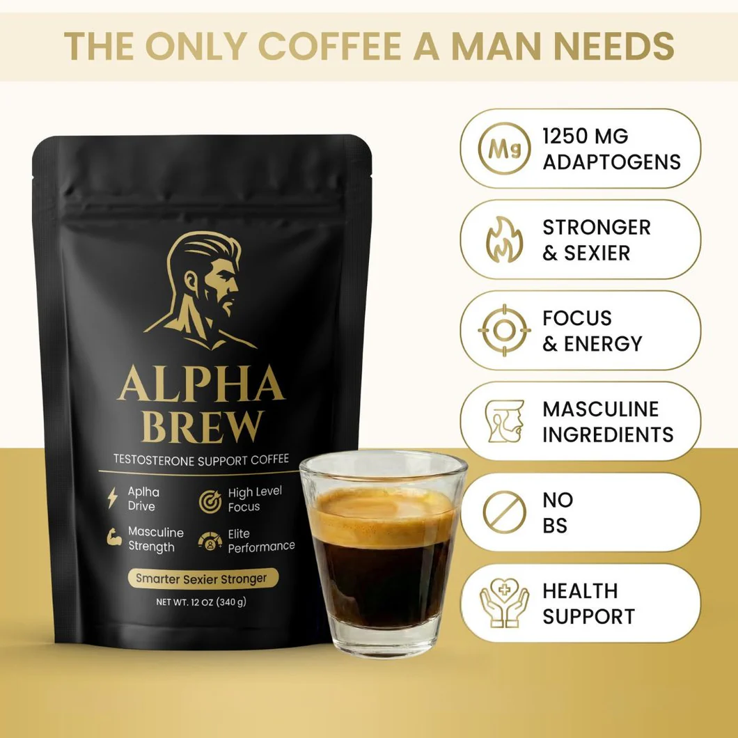 Alpha Brew Testosterone Support Coffee