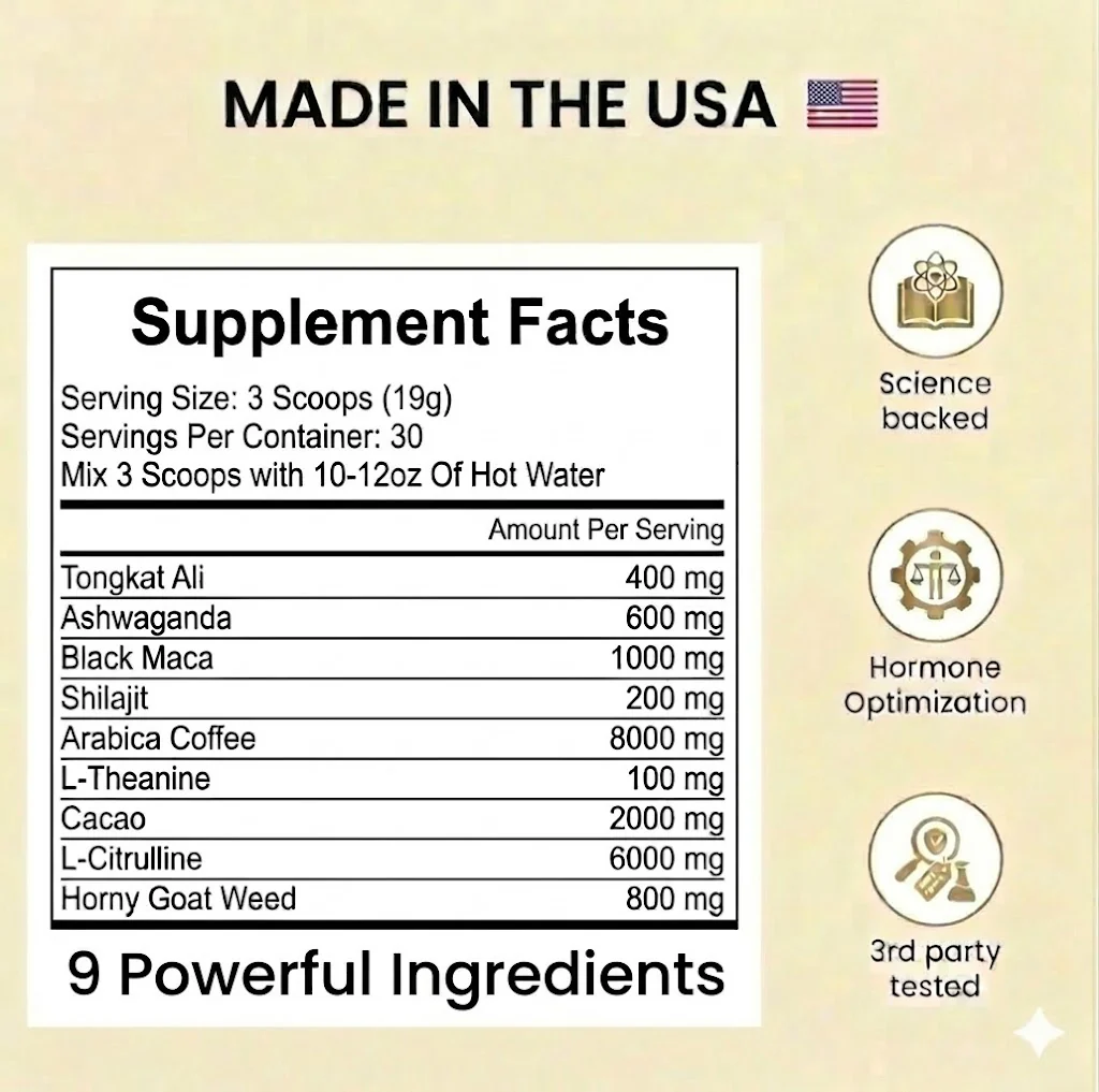 Alpha Brew Testosterone Support Coffee